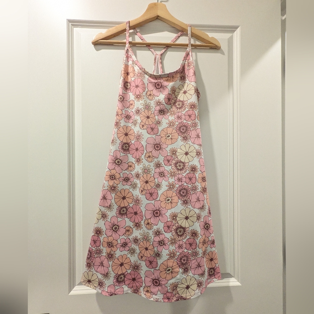 Floral Pink Tennis Dress